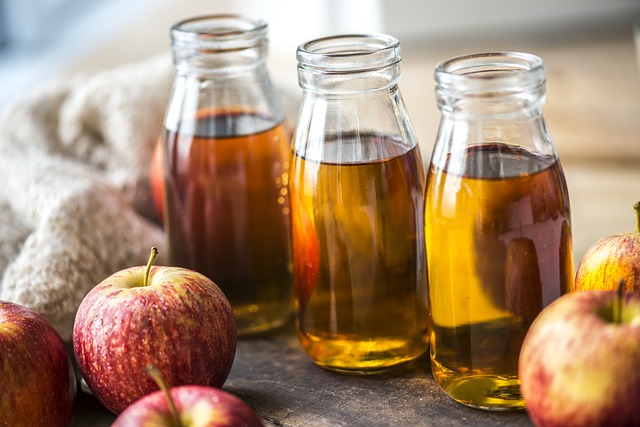 enjoy a glass of apple juice while you are enjoying the festival